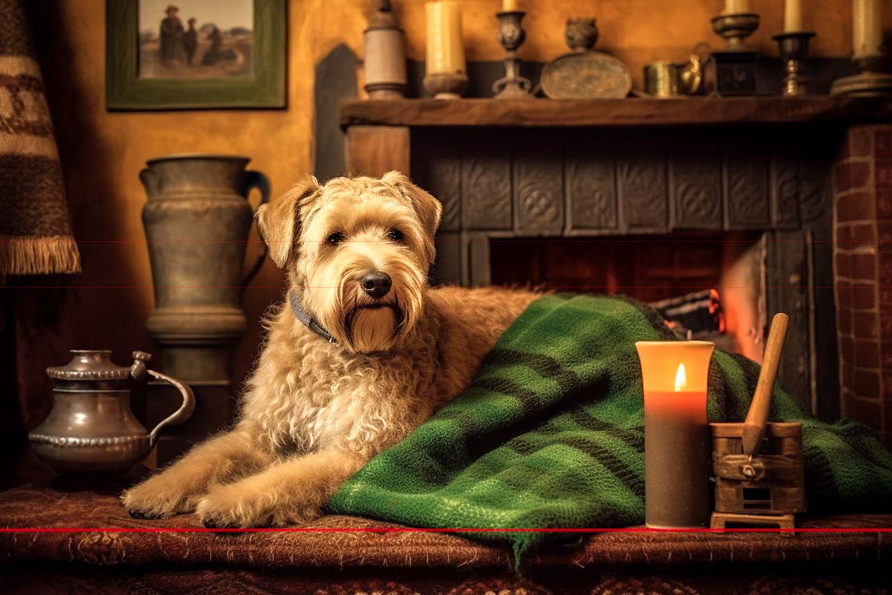 Soft Coated Wheaten Terrier - Irish Origin